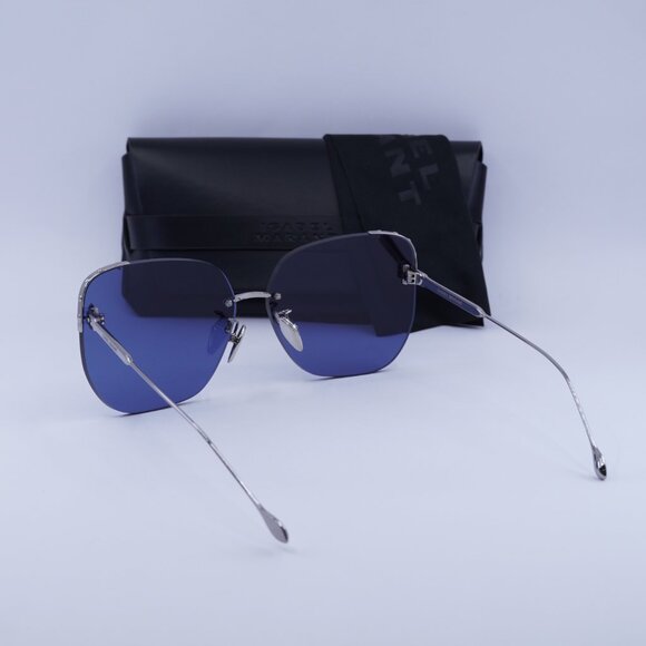 Final Price! Isabel Marant IM 0082/S 06LB KU Ruthenium/Blue Sunglasses - Picture 5 of 9